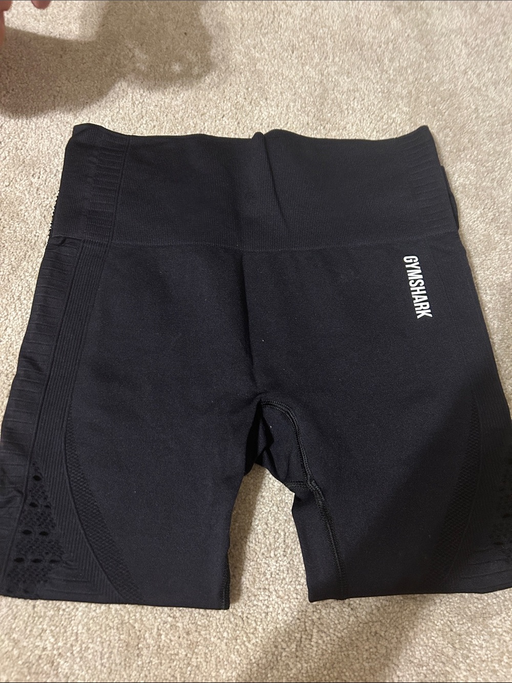 Gymshark Black Cropped Leggings